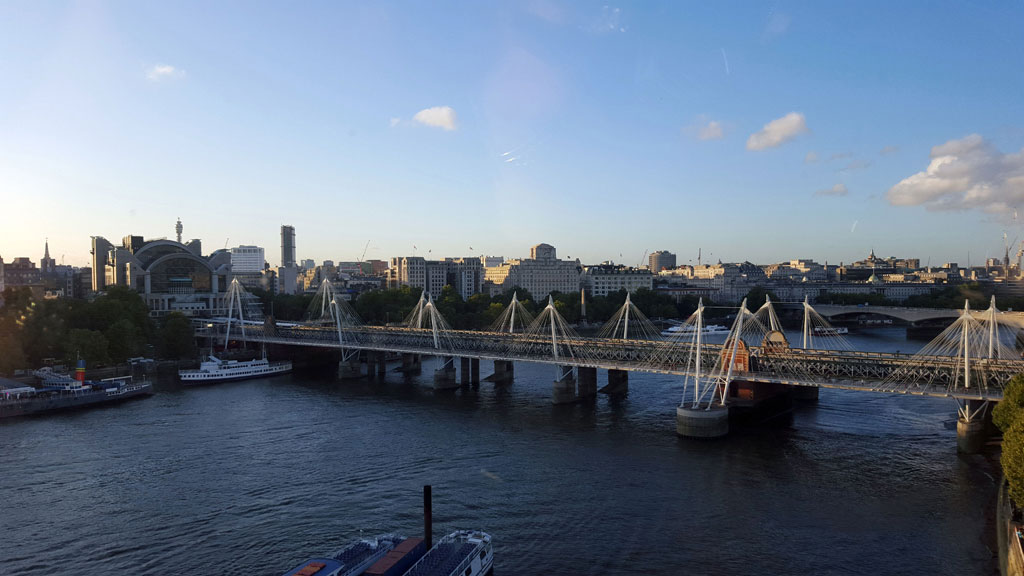 London Eye und Shard